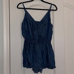 Denim Romper